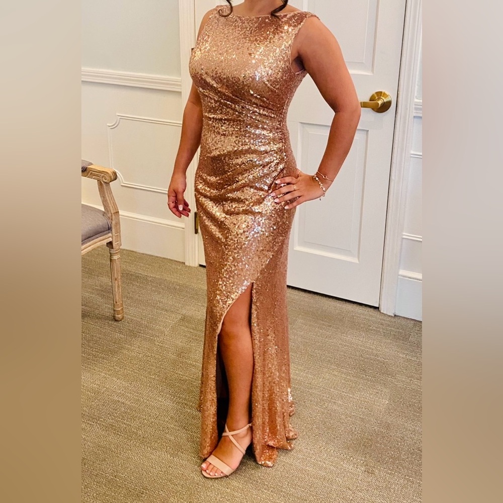 Rose Glad Sequins Dress size 4